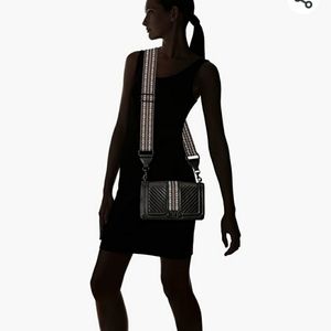 Rebecca Minkoff - RARE Jacquard Love Guitar Strap